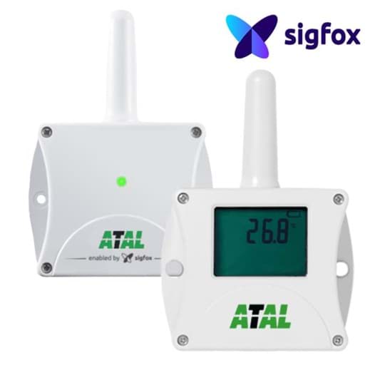 Afbeelding van ASF-01 Draadloze temperatuur sensor, Sigfox, batterij gevoed